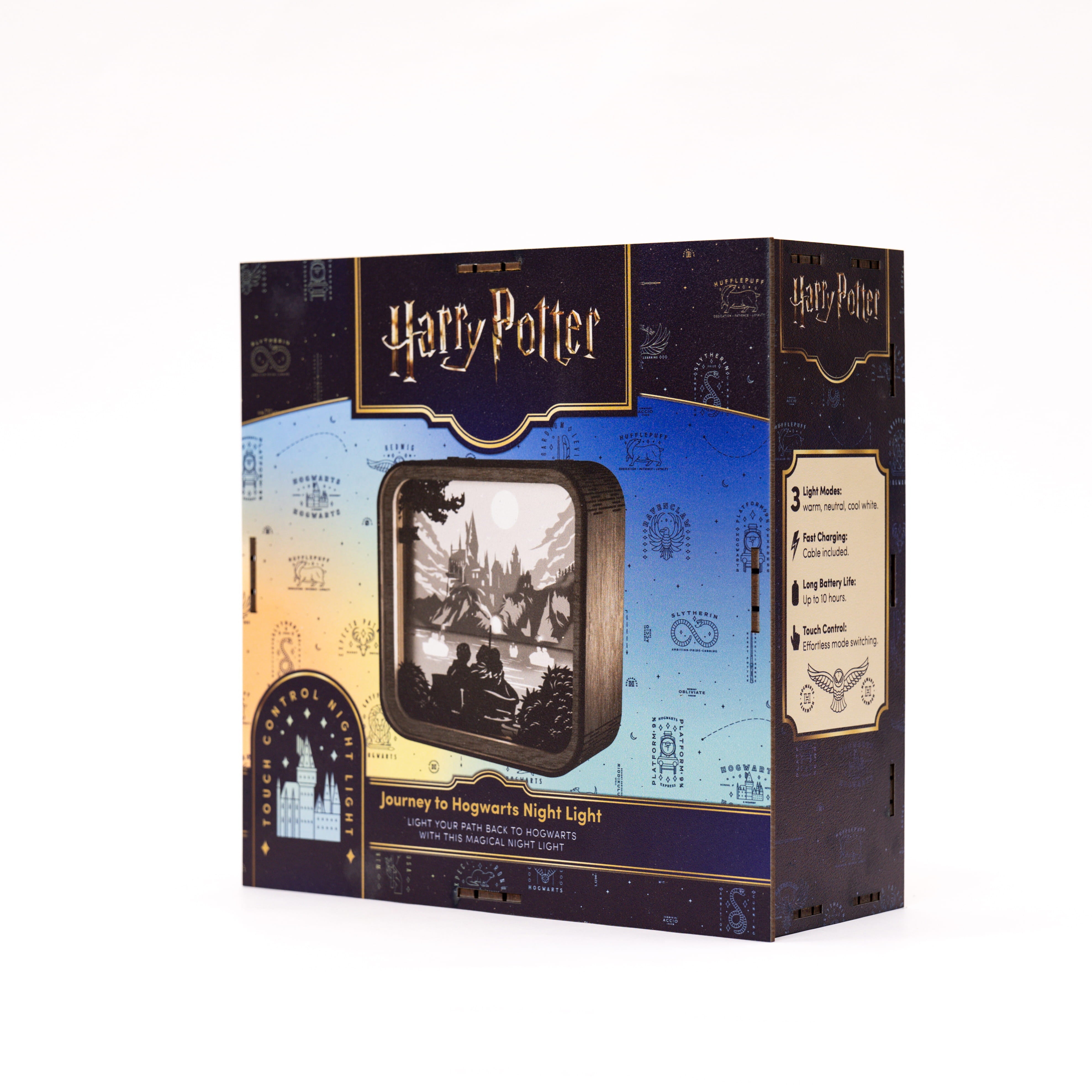 Wooden Paper Night Light - Journey to Hogwarts by Enjoy The Wood
