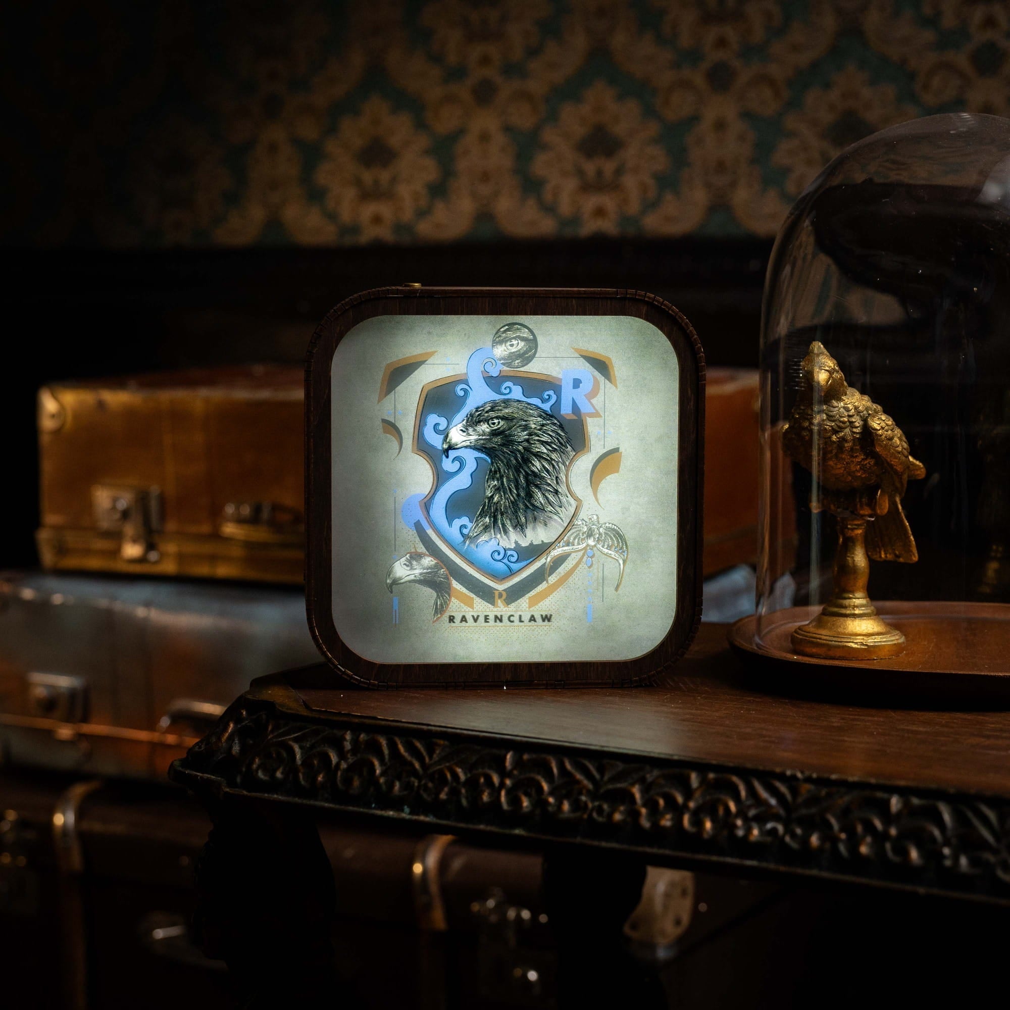 Wooden Acrylic Harry Potter Night Light - Eagle of Ravenclaw by Enjoy The Wood