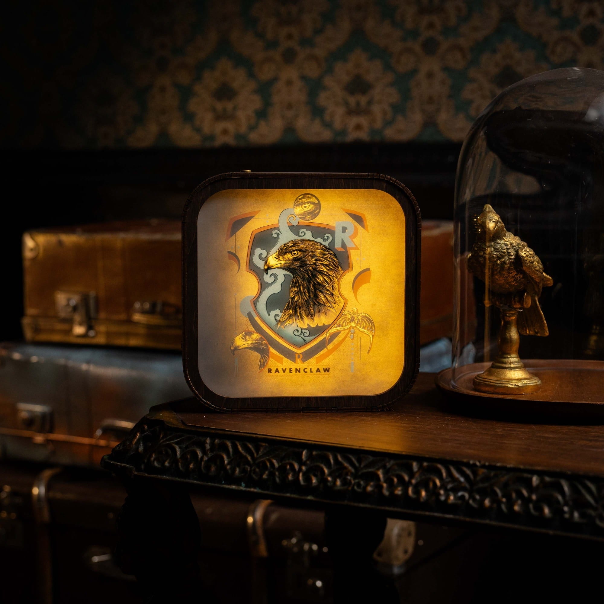Wooden Acrylic Harry Potter Night Light - Eagle of Ravenclaw by Enjoy The Wood