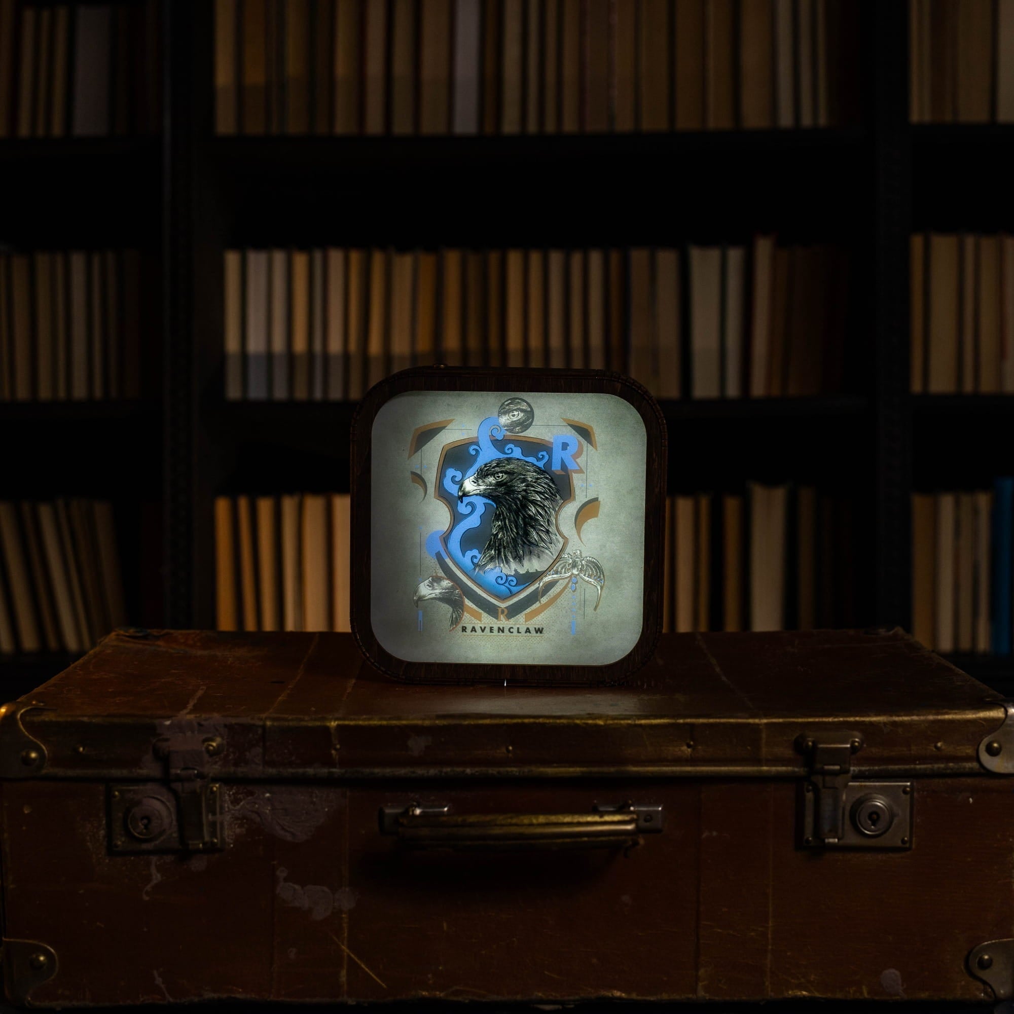 Wooden Acrylic Harry Potter Night Light - Eagle of Ravenclaw by Enjoy The Wood