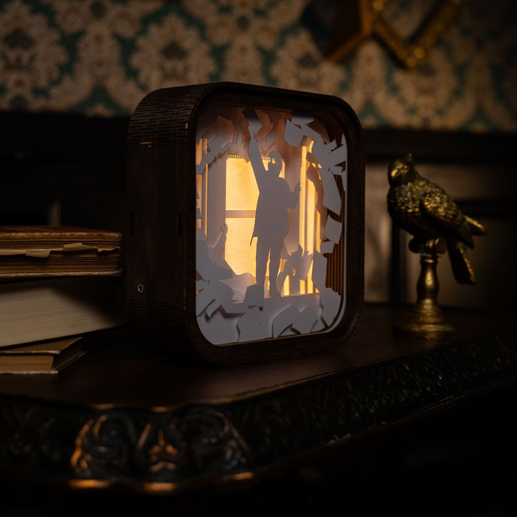 Wooden Harry Potter Night Light - No Post on Sundays by Enjoy The Wood