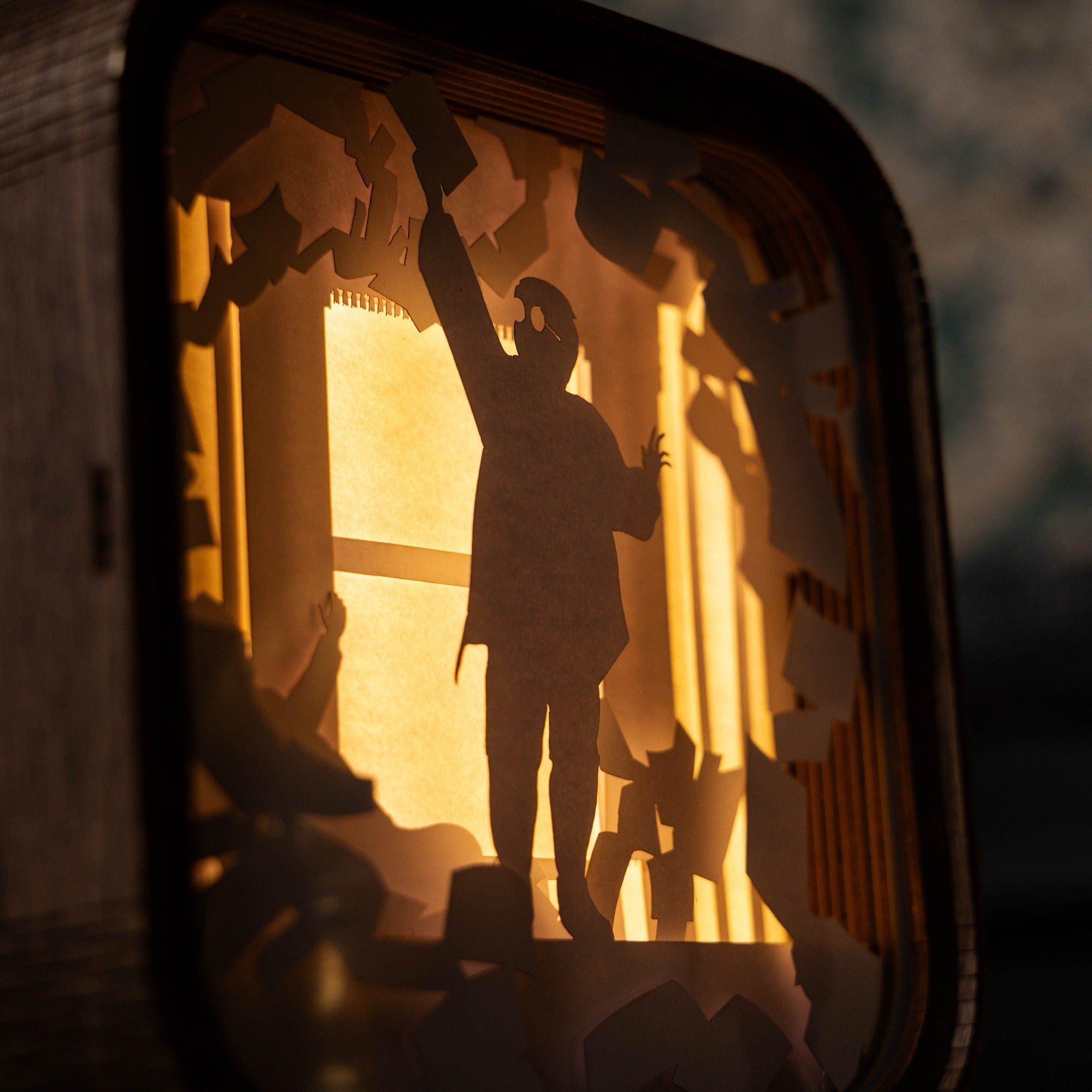 Wooden Harry Potter Night Light - No Post on Sundays by Enjoy The Wood