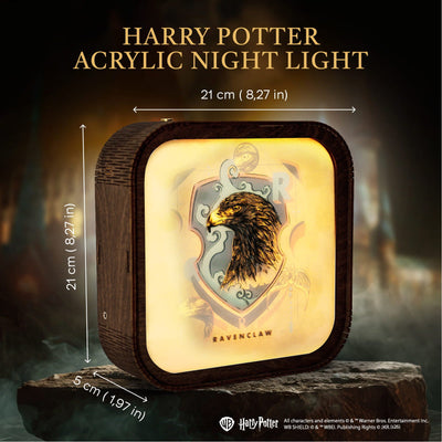 Wooden Acrylic Harry Potter Night Light - Eagle of Ravenclaw by Enjoy The Wood 
