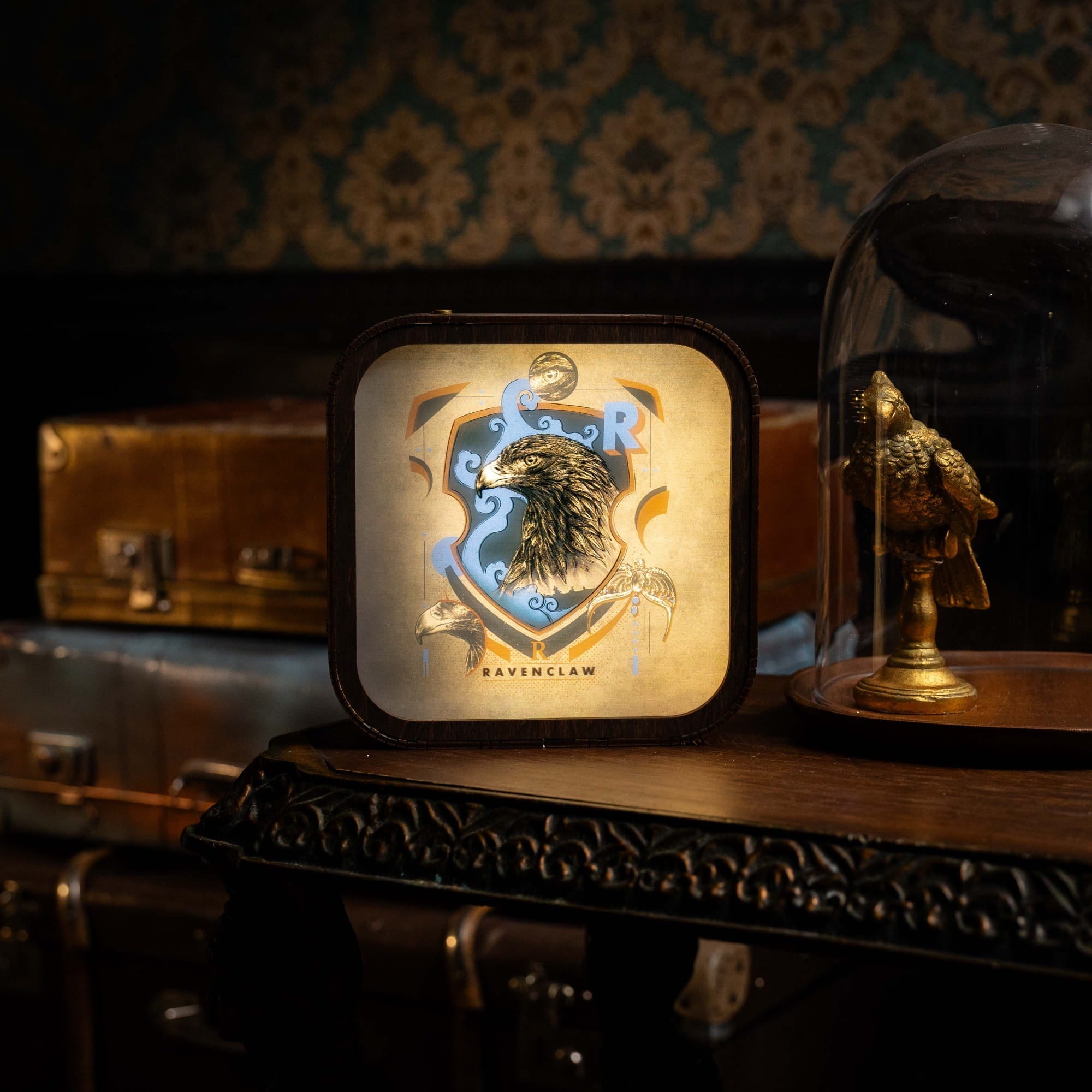Wooden Acrylic Harry Potter Night Light - Eagle of Ravenclaw by Enjoy The Wood 