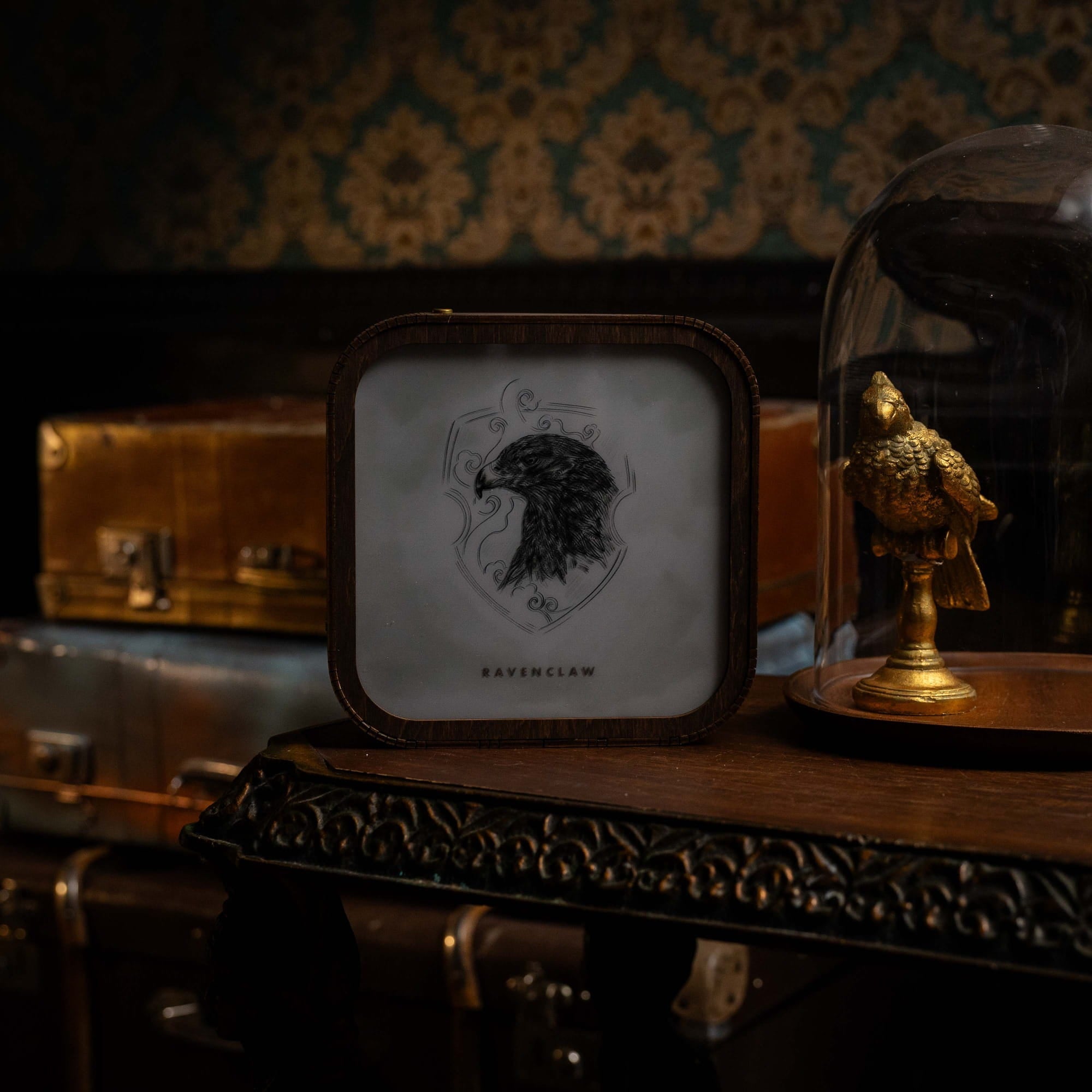 Wooden Acrylic Harry Potter Night Light - Eagle of Ravenclaw by Enjoy The Wood 