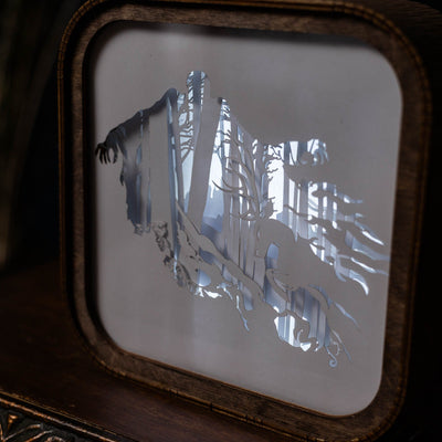 Wooden Harry Potter Night Light - Expecto Patronum by Enjoy The Wood 