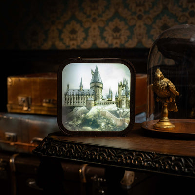 Wooden Acrylic Harry Potter Night Light - Hogwarts Castle by Enjoy The Wood 