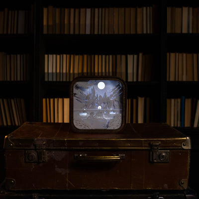 Wooden Harry Potter Night Light - Journey to Hogwarts by Enjoy The Wood 