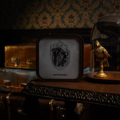 Wooden Acrylic Harry Potter Night Light - Lion of Gryffindor by Enjoy The Wood 
