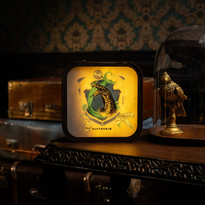 Wooden Acrylic Harry Potter Night Light - Serpent of Slytherin by Enjoy The Wood 