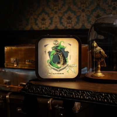 Wooden Acrylic Harry Potter Night Light - Serpent of Slytherin by Enjoy The Wood 