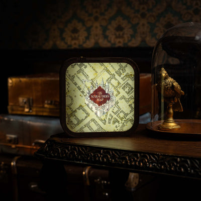Wooden Acrylic Harry Potter Night Light - The Marauder’s Map by Enjoy The Wood 