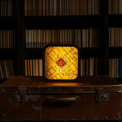 Wooden Acrylic Harry Potter Night Light - The Marauder’s Map by Enjoy The Wood 