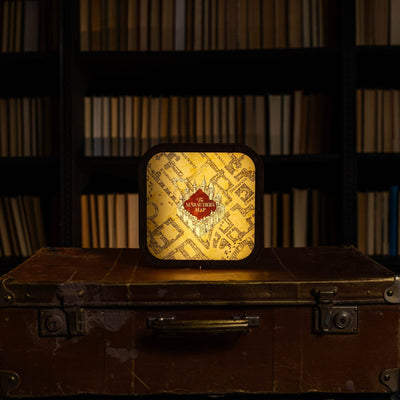 Wooden Acrylic Harry Potter Night Light - The Marauder’s Map by Enjoy The Wood 