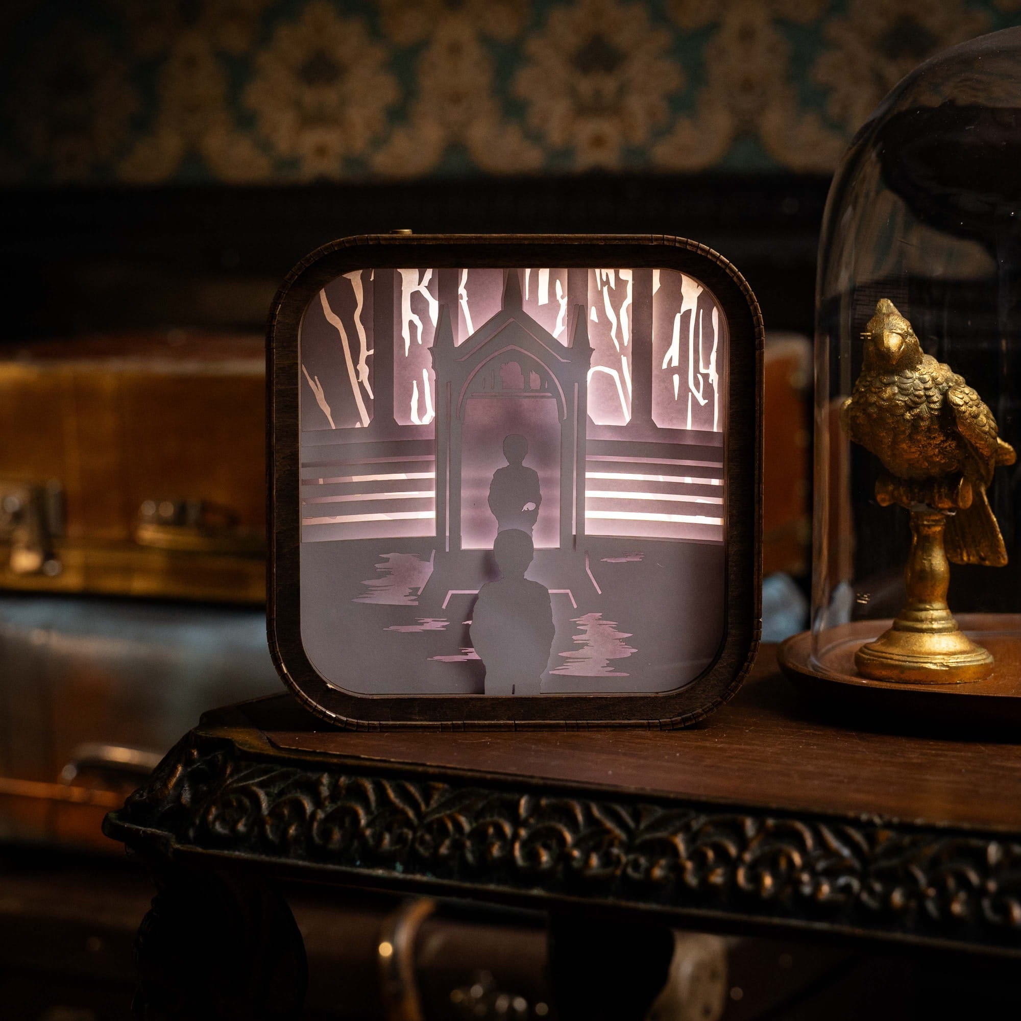 Wooden Harry Potter Night Light - The Mirror of Erised by Enjoy The Wood 