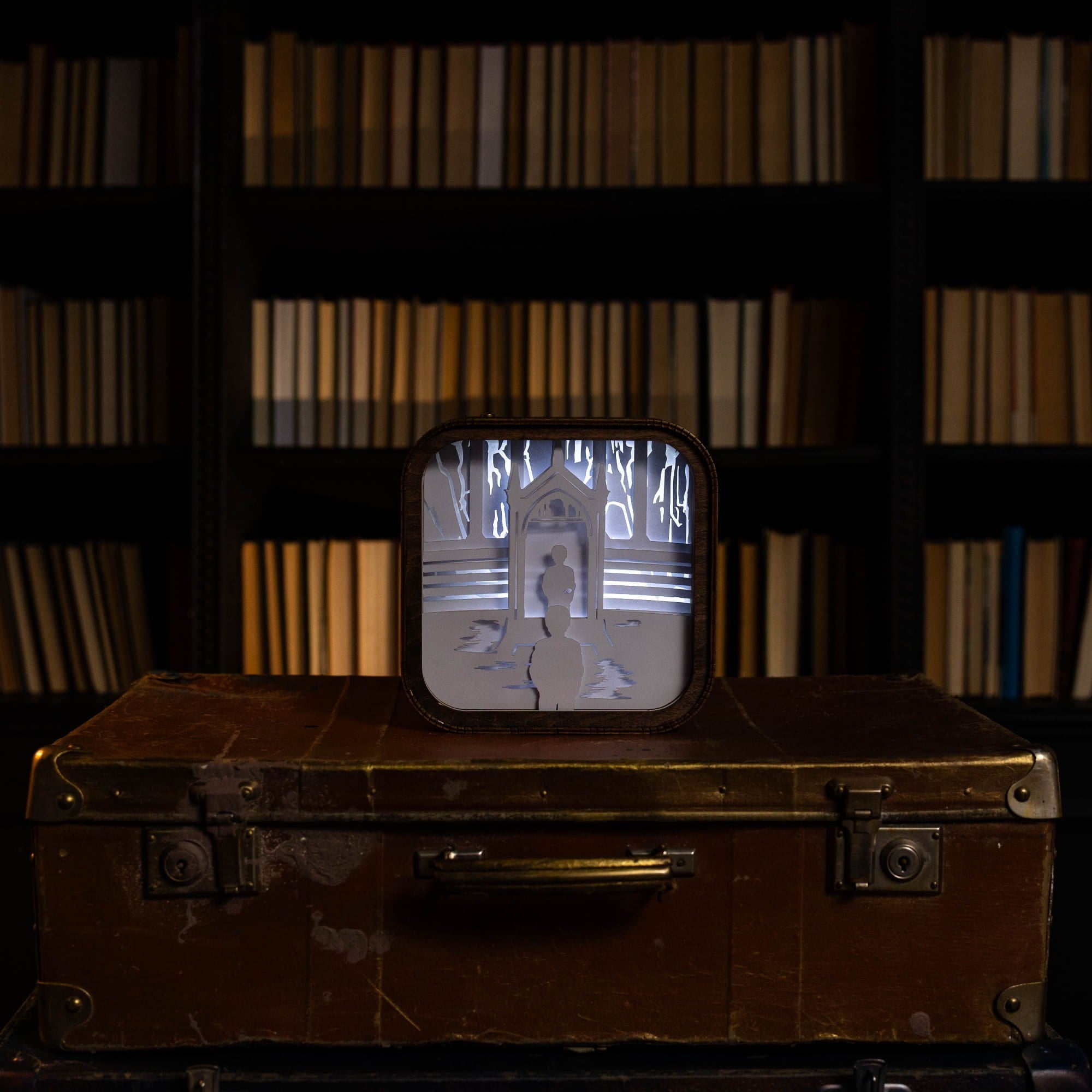 Wooden Harry Potter Night Light - The Mirror of Erised by Enjoy The Wood 