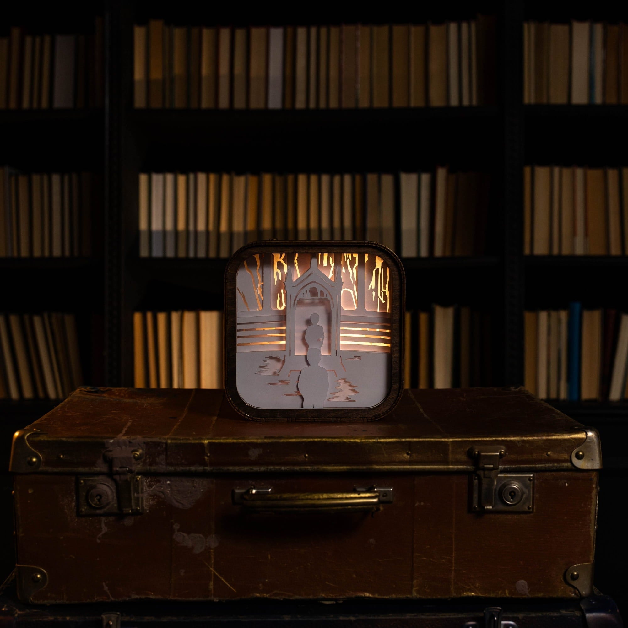 Wooden Harry Potter Night Light - The Mirror of Erised by Enjoy The Wood 