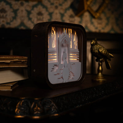 Wooden Harry Potter Night Light - The Mirror of Erised by Enjoy The Wood 