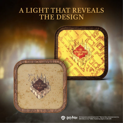 Wooden Acrylic Harry Potter Night Light - The Marauder’s Map by Enjoy The Wood 