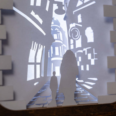 Wooden Harry Potter Night Light - Diagon Alley by Enjoy The Wood 