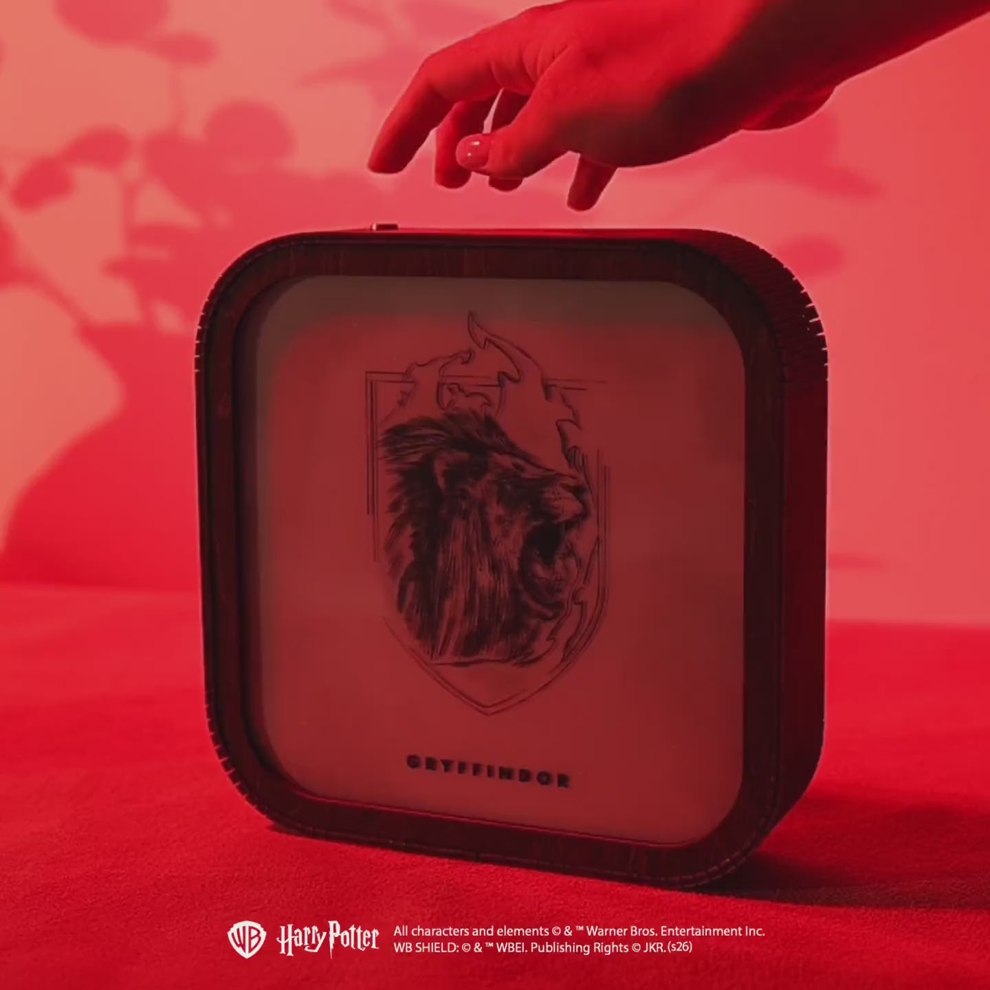 Acrylic Harry Potter Night Light - Lion of Gryffindor