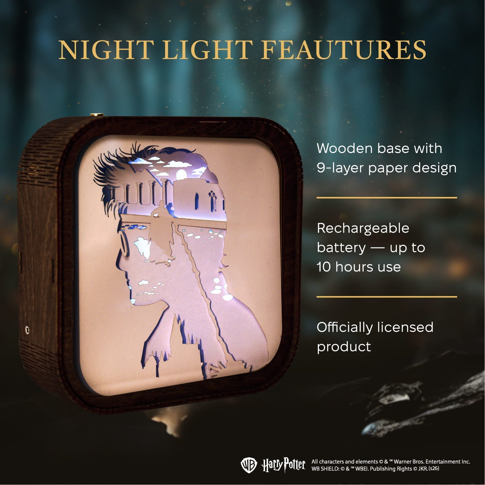 Wooden Paper Night Light - The Final Battle by Enjoy The Wood 