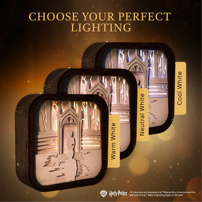 Wooden Paper Night Light - The Mirror of Erised by Enjoy The Wood 